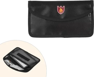 Produktbild von Feuerfeste Dokumententasche, wasserdicht, 21,2 * 11,8 cm 【Größe：S】