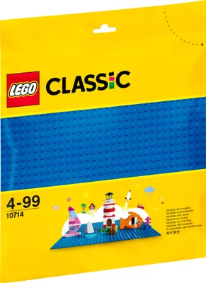 Image de LEGO® Classic Plaque de construction bleue, 10714