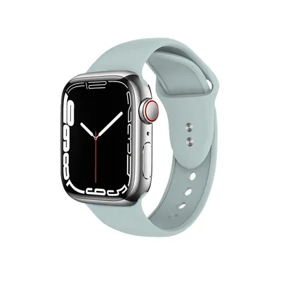 Zdjęcie produktu dla Pasek Crong Liquid do Apple Watch 42 41 40 38 mm / SE 12 11 10 Miętowy