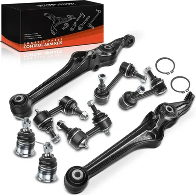 Image de Frankberg 1x Kit de Bras de Suspension Essieu avant pour Honda Accord VI Coupé Hatchback 1.6L 1.8L 2.0L 2.2L 3.0L 1998-2003