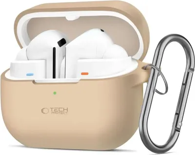 Zdjęcie produktu dla Etui Silikonowe Tech-Protect z Karabińczykiem DO Samsung Galaxy Buds 3, 3 P