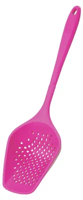 Produktbild von Kochblume Seihschaufel pink Silikon, Edelstahl 22051.05