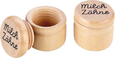 Immagine prodotto di Lattina di legno per denti da latte, 1 pezzo