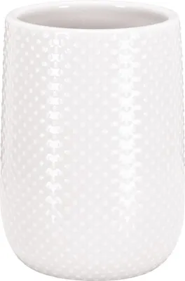 Produktbild von Kleine Wolke Zahnputzbecher DOTTY Weiß