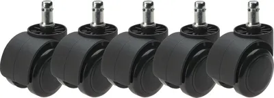 Produktbild von Efalock Emotion Rolle gebremst für Rollhocker 5 Stück