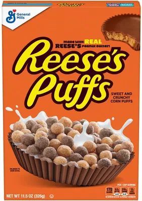 Zdjęcie produktu dla General Mills Reese's Puffs 326g USA