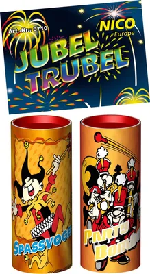 Produktbild von Tischbombe Jubel Trubel, 2er-Btl.