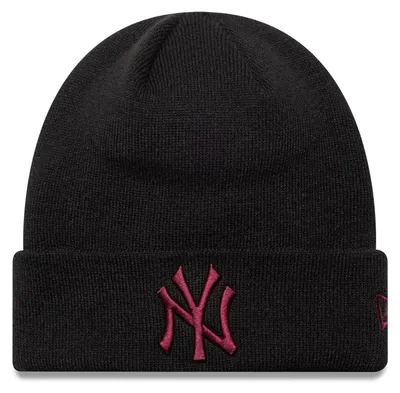 Produktbild von New York Yankees Beanie, Liga Essential, New Era, Schwarz