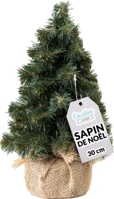 Image de Creative Home Mini Sapin de Noël Artificiel 30 cm - Décoration Noël
