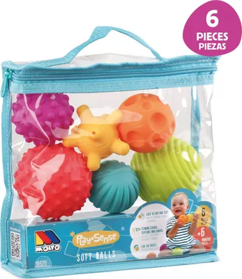 Image de Sac de balles sensorielles 6 pcs Molto MOLTO