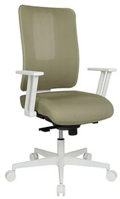 Produktbild von Topstar Bürostuhl Sitness Life 50, FY530E CR88 schlamm, weiß Stoff