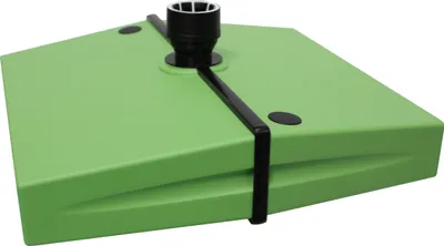 Produktbild von Sonnenschirmständer Schirmständer Ampelschirme Kunststoff bis 25 kg Sand für Balkon Grün