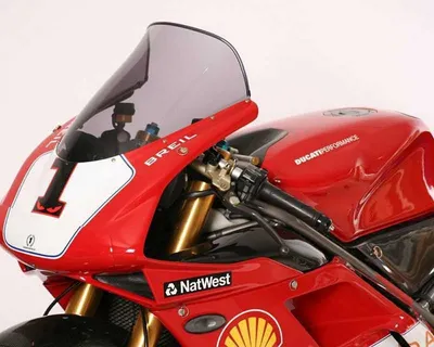 Zdjęcie produktu dla Przednia szyba MRA touring T smoke grey z ABE do Ducati 748 R (rok 2001)