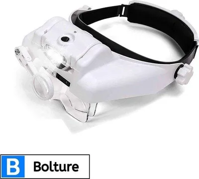Immagine prodotto di Lenti di ingrandimento con LED - 5 lenti incluse - Lente di ingrandimento per gioielli
