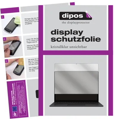 Obrázek produktu pro 2x ochranná fólie pro Microsoft Surface 4 15" čirá ochranná fólie displeje dipos