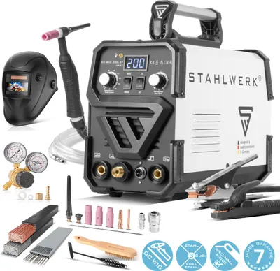 Obrázek produktu pro STAHLWERK Svarovací stroj DC TIG 200 ST IGBT, plne vybavený