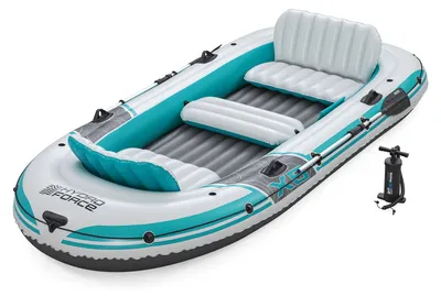 Produktbild von Bestway® Hydro Force® Schlauchboot Komplett-Set Adventure Elite™ X5 364 x 166 x 45 cm