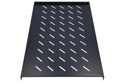 Immagine prodotto di Extralink Mensola Rack 19", 1U, 750 mm, Acciaio, Nero, per Rack 1000 mm