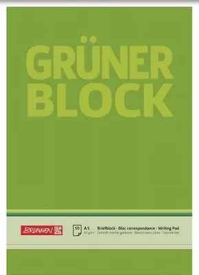 Produktbild von Brunnen Briefblöcke DIN A5 blanko