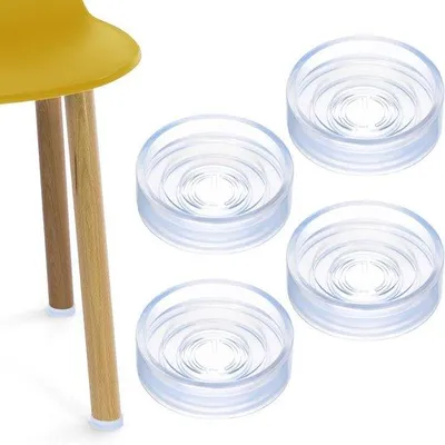 Produktbild von Möbeluntersetzer Set 4 Stück 20/30/40 mm - Schutz für Holz- und Steinböden