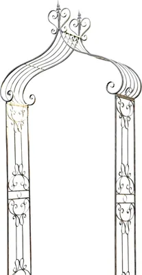 Immagine prodotto di Arco per rose in metallo marrone formano
