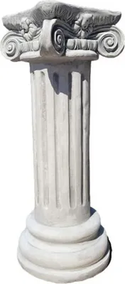 Produktbild von Schöne Säule aus Steinguss perfekt für den Garten die Terrasse oder den Vorgarten ist Frostfest Witterungsbeständig und Neu 75cm H, PO-1462