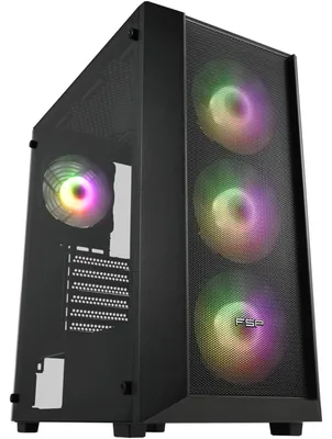 Immagine prodotto di FSP Geh Midi  CMT218        ATX/M-ATX/M-ITX/ARGB o.N.  Black retail