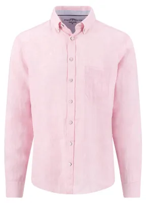 Produktbild von Fynch Hatton - Herren Leinen Hemd (16136000), Größe:3XL, Fynch Hatton farbe:magnolia (464)
