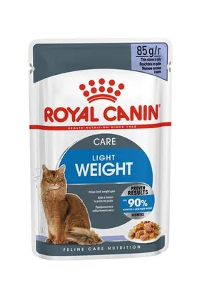 Produktbild von ROYAL CANIN FCN Light Weight Care v želé - vlhké krmivo pre dospelé mačky - 12x85g