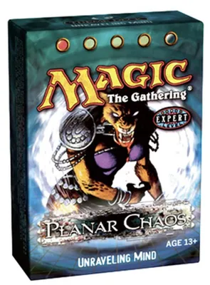 Zdjęcie produktu dla Magic: The Gathering Planar Chaos: Unraveling Mind Theme Deck