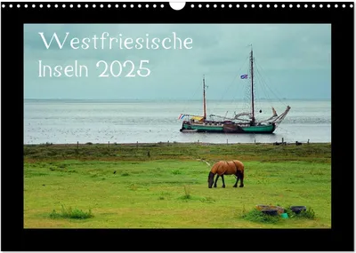 Produktbild von Westfriesische Inseln 2025 (Wandkalender 2025 DIN A3 quer), CALVENDO Monatskalender