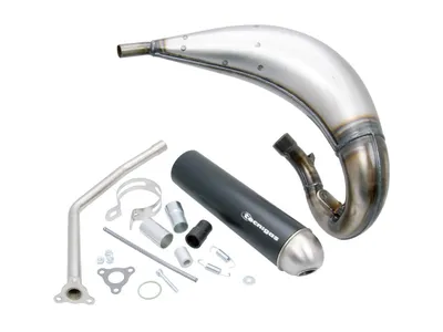 Zdjęcie produktu dla Układ wydechowy Tecnigas E-NOX Steel do Rieju MRT 50 cm3
