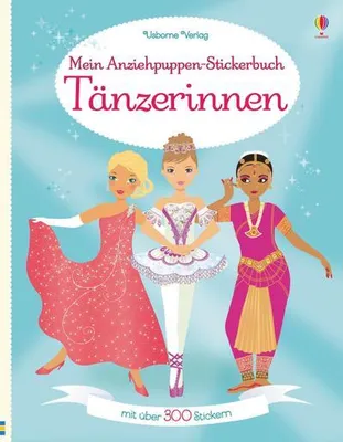 Obrázek produktu pro Mein Anziehpuppen-Stickerbuch: Tänzerinnen