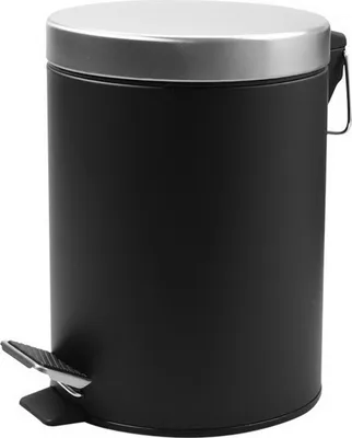 Produktbild von HomeLine 3 L Tretmülleimer Tret-Abfalleimer Kosmetikeimer 613-400541 schwarz