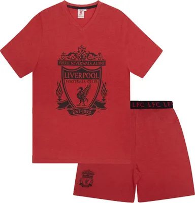 Obrázok produktu pre Liverpool FC - Pánske pyžamo s krátkymi nohavicami GF707 (M) (červené škvrnité)