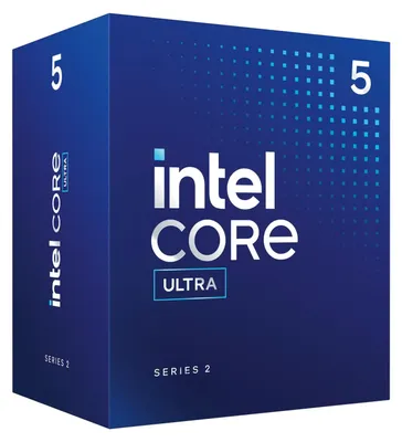 Obrázek produktu pro Intel Core Ultra 5 235, Intel Core Ultra 5, LGA 1851 (Socket V1), Krabice, Intel, 64bitový, Intel Core Ultra (Series 2)
