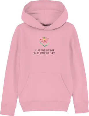 Produktbild von Mr. & Mrs. Panda Kinderpullover Hummel Blume 7-8 Jahre (122/128) - Baumwolle Pink - Geschenk, Sweatshirt, Biene, Hoodie, Wespe, Natur, Pullover, Lustige Sprüche, Hummeln