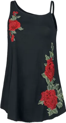 Produktbild von Innocent Top Damen Love Rose Vest schwarz XXL