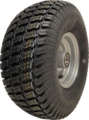 Produktbild von 15x6.00-6 Rasenmäherrad Wanda 4-lagiger P332-Reifen, Stahlfelge, 25-mm-Lager