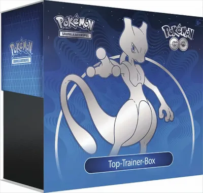 Produktbild von Pokémon Cards GO Mewtu Top Trainer Box DE