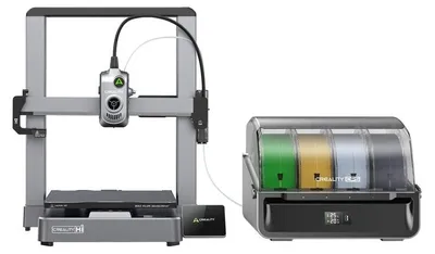 Produktbild von Creality Hi Combo 3D-Drucker silber/schwarz 3D Drucker+ CFS