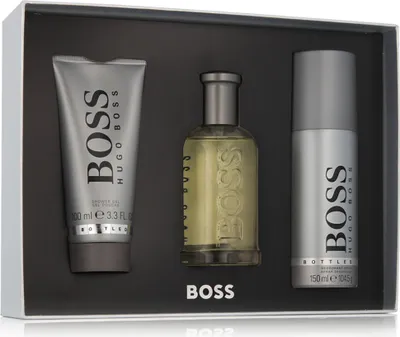Produktbild von Hugo Boss Bottled No 6 EDT 100 ml + DEO Spray 150 ml + SG 100 ml (man)