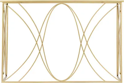 Produktbild von Konsole Console Exy 120 x 40 x 80 cm Metall Spiegel Gold