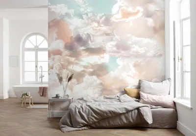 Obrázek produktu pro Komar netkaná tapeta "Mellow Clouds" - rozměr: 350 x 250 cm (šířka x výška), 7 panelů