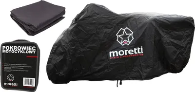 Zdjęcie produktu dla Pokrowiec Plandeka Moretti Na Motocykl, Skuter, Motorower - Rozm. S 203X83X135