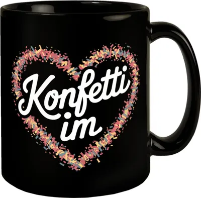 Produktbild von Konfetti im Herzen Tasse