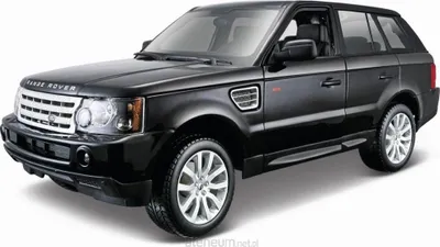 Produktbild von Range Rover Sport Schwarz 1:18 BBURAGO