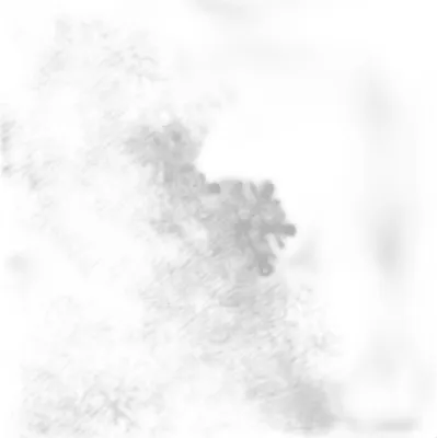 Image de Chaîne décorative - flocons de neige blancs
