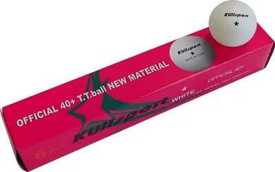 Produktbild von Tischtennisbälle DOUBLE HAPPINESS 1star 6pcs 40mm G1817/40K