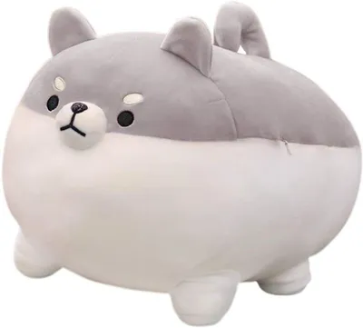 Produktbild von Plüschtier Shiba Inu Plüschspielzeug Anime Corgi Kawaii Plüschhund Weiches Kissen, Plüschtiergeschenke für Jungen und Mädchen